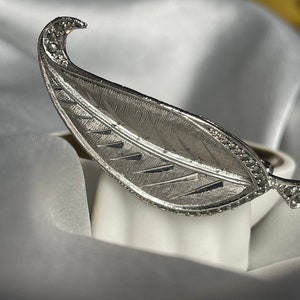 50s Vintage  Leaf Brooch by Sphinx
