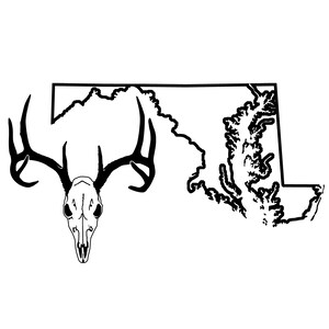 Maryland Big Game - Decal