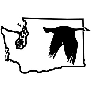 Washington Waterfowl - Decal