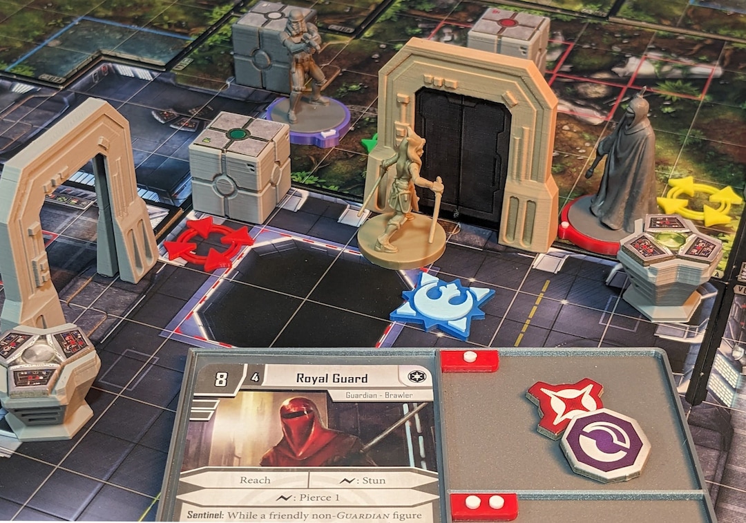 Imperial Assault Full Deluxe Kit 57 Pieces Terrain and Enemy