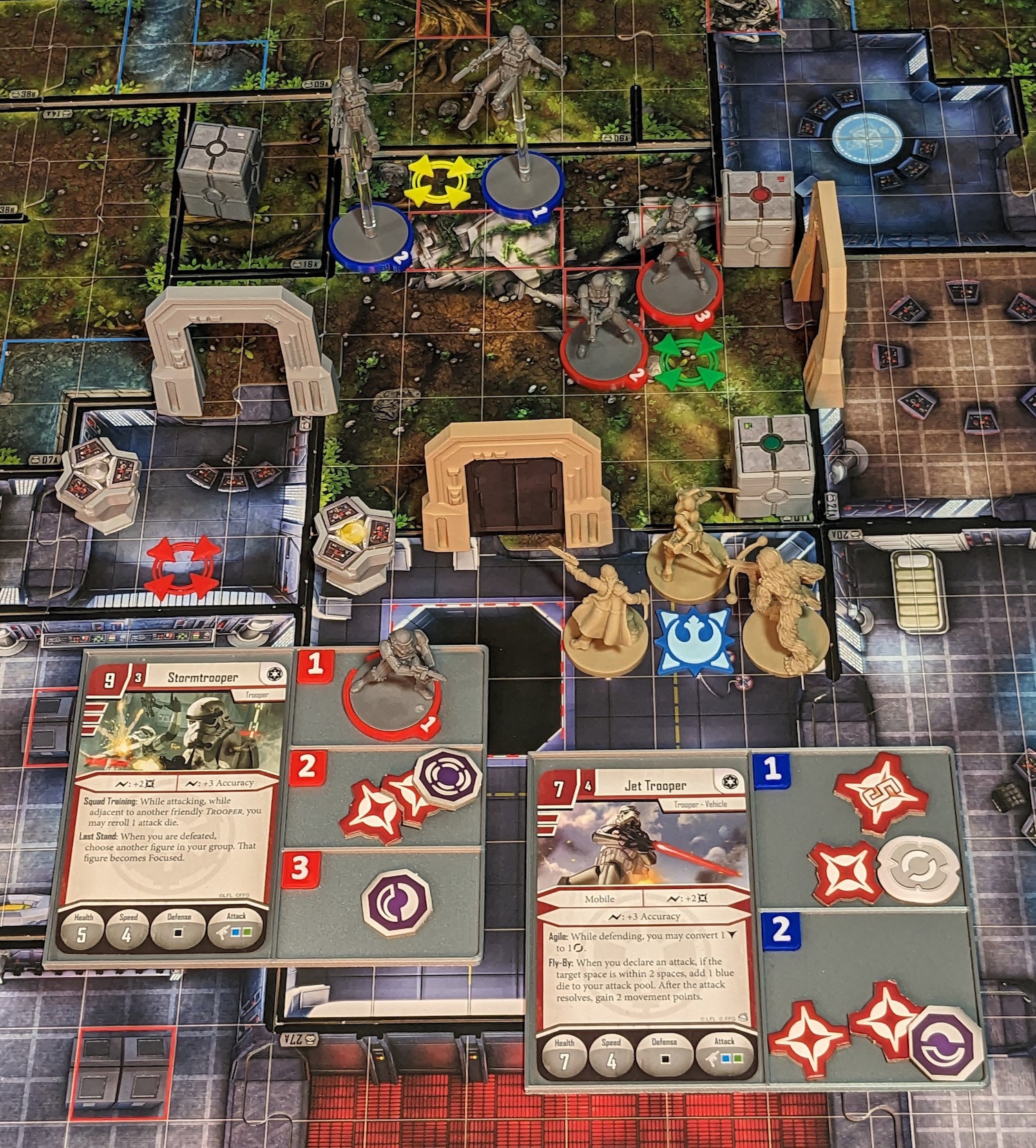 Imperial Assault Full Deluxe Kit 57 Pieces Terrain and Enemy