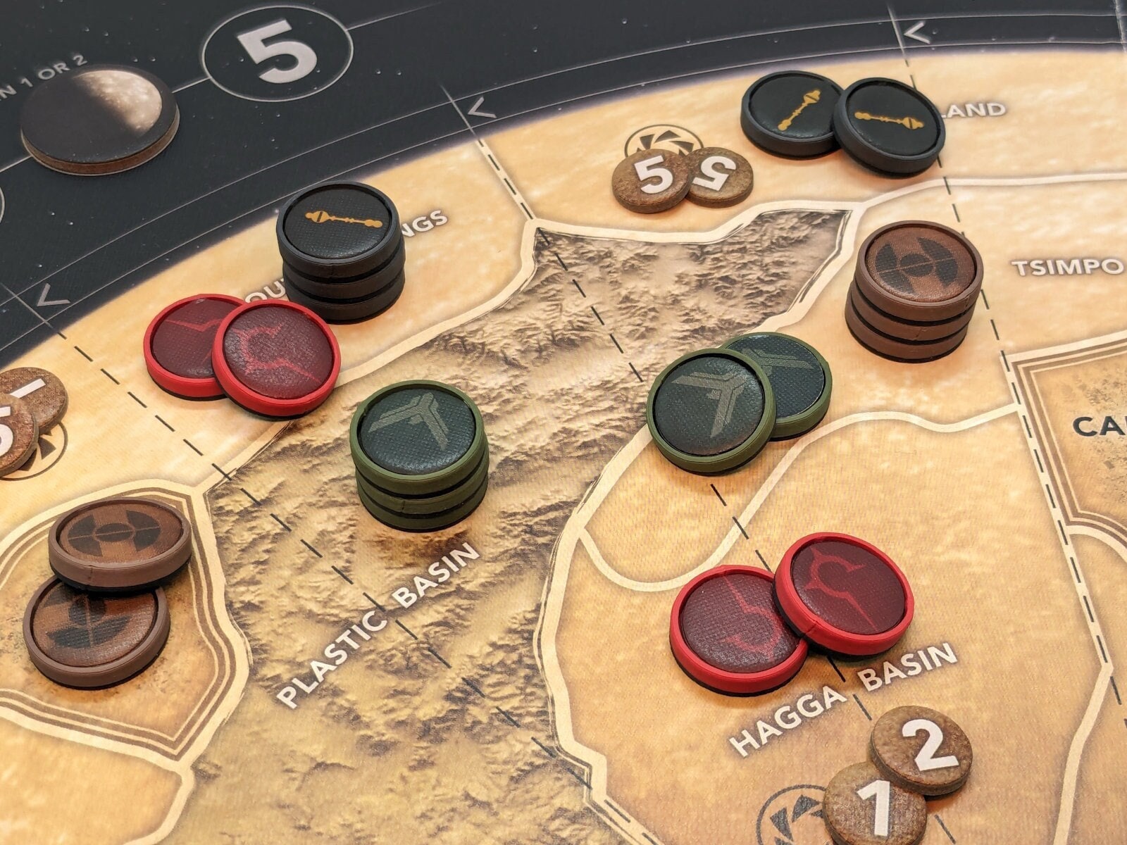 Stackable Token Inserts for Dune: A Game of Conquest and Diplomacy ...