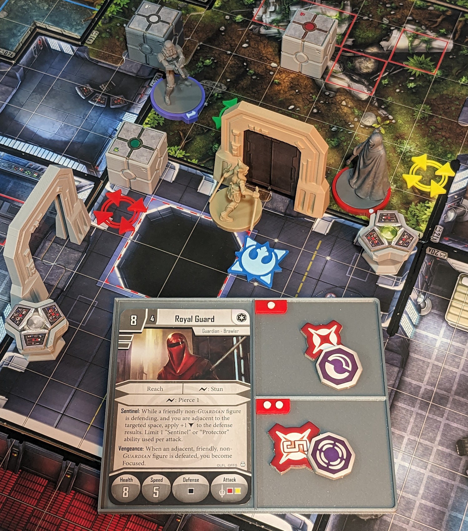 Imperial Assault Full Deluxe Kit 57 Pieces Terrain and Enemy