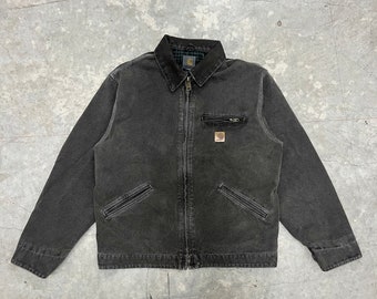 Carhartt J97 PTL Petrol Detroit Chaqueta de trabajo