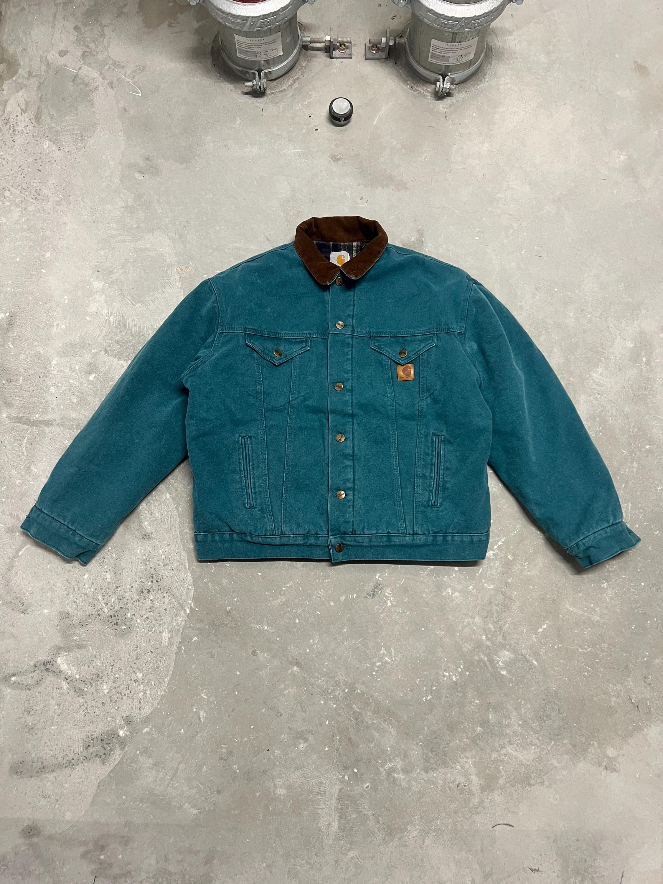 CARHARTT WIP J10 Vintage Jacket Washed Blue - Etsy