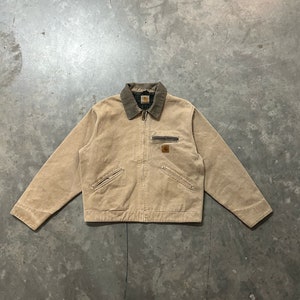 Carhartt J97 CRM Cream Detroit Work Jacket image 1