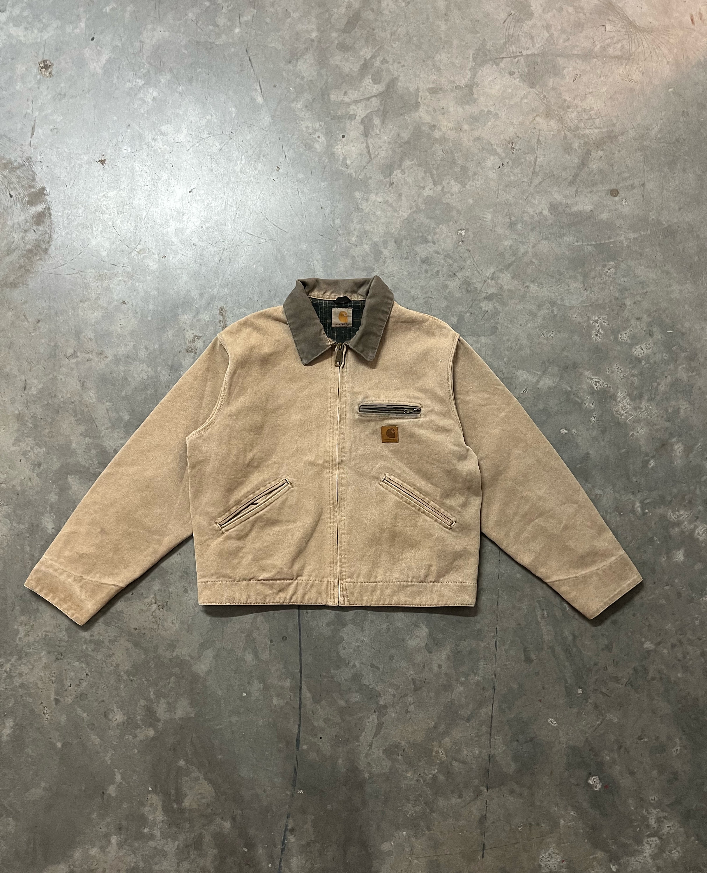 Carhartt J97 CRM Cream Detroit Work Jacket - Etsy Carhartt J97 CRM Cream Detroit Work Jacket - Etsy