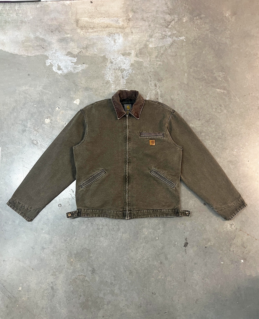 Carhartt J97 MOS Moss Detroit Work Jacket Etsy