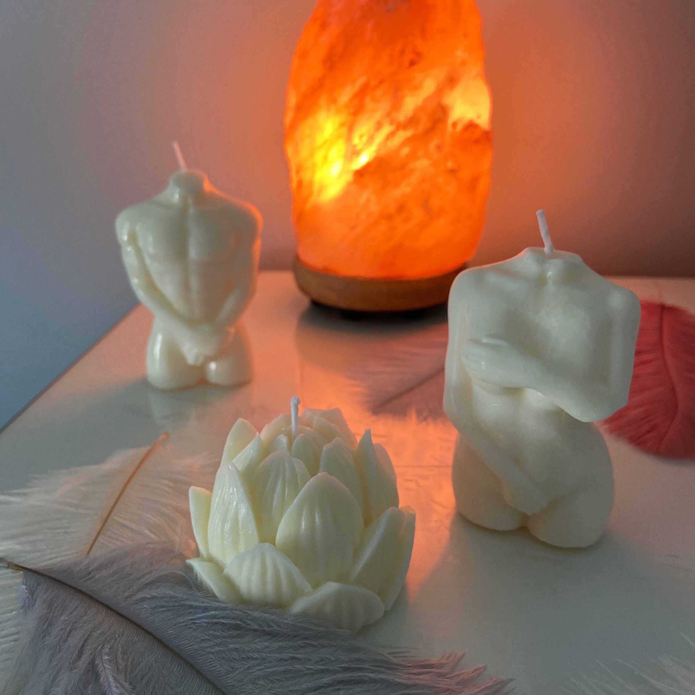 Naked Woman Candle, Naked Man Candle, Natural Soy Candle, American Soy Organics Wax Candle