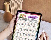 Undated Academic Calendar Printable: Teacher Student Planner (Digital Download)