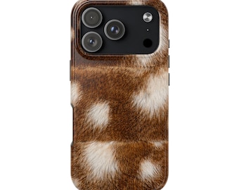 Fawn Deer Spot Fur Phone Case | iPhone 17 Pro Max 16 Plus 15 14