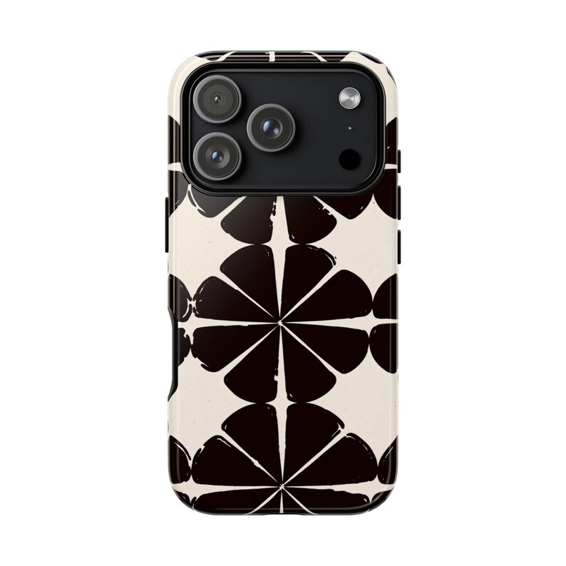 Funda para teléfono MIDNIGHT PETAL, estética floral gráfica, compatible con MagSafe para iPhone 17-11 Pro Max, Pixel 9-6, Samsung S25-S22 imagen 1