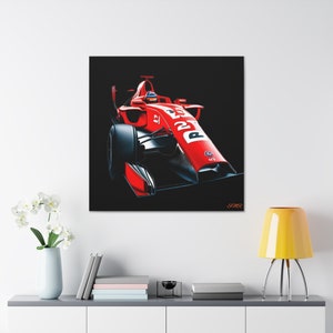 Formel1 Leinwandbild, Geschenk für Ihn