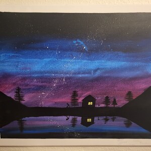Reflection of the Night Sky