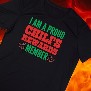 Chili&#39;s Restaurant Rewards Program T-Shirt Funny Chili&#39;s Bar and Grill Merch Unisex Men and Women Trendy Design