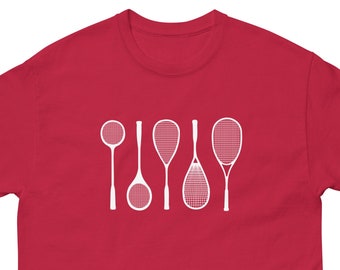 Camiseta de raqueta vintage