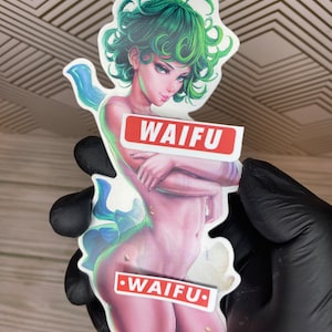 3D Lenticular Anime Sticker Decal Changing Moving Flip Motion Peeker Waterproof Car Laptop Console