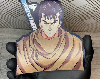 3D Lenticular Anime Sticker Decal Changing Moving Flip Motion Peeker Waterproof Car Laptop Console