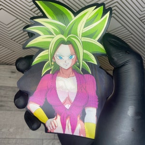 3D Lenticular Anime Sticker Decal Changing Moving Flip Motion Peeker Waterproof Car Laptop Console