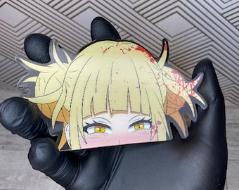 3D Lenticular Anime Sticker Decal Changing Moving Flip Motion Peeker Waterproof Car Laptop Console