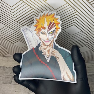 3D Lenticular Anime Sticker Decal Changing Moving Flip Motion Peeker Waterproof Car Laptop Console