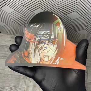 3D Lenticular Anime Sticker Decal Changing Moving Flip Motion Peeker Waterproof Car Laptop Console