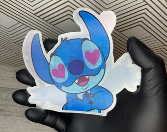 Etiqueta engomada lenticular 3D del animé que cambia la consola del ordenador portátil del coche impermeable del vistazo del movimiento del tirón móvil