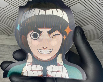 3D Lenticular Anime Sticker Decal Changing Moving Flip Motion Peeker Waterproof Car Laptop Console
