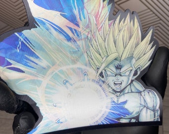 3D Lenticular Anime Sticker Decal Changing Moving Flip Motion Peeker Waterproof Car Laptop Console