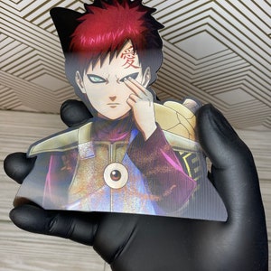 HOLO GAARA NARUTO PEEKER STICKER ANIME CAR STICKER