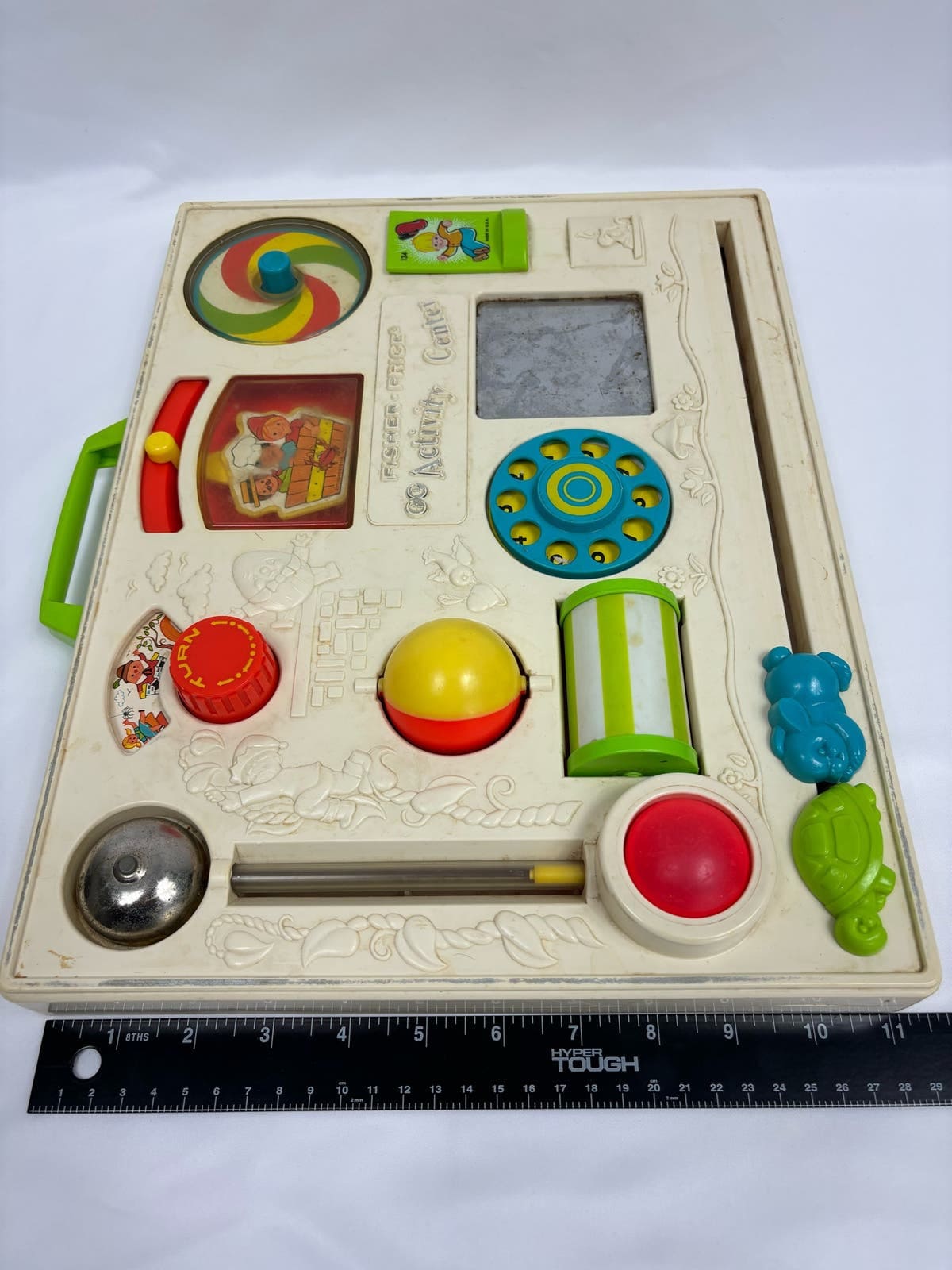 1970s Fisher Price Activity Center Baby Crib Toy Original No 134