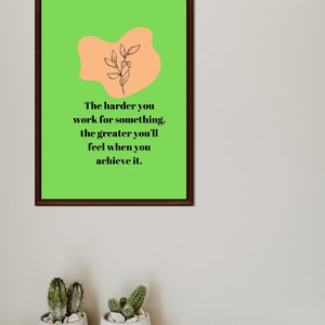 MOTİVATİON WALL ART