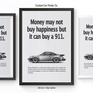 Annekilly Targa In Metallo Vintage 30,5x20,3 Cm – Scritta 'You Can't Buy Happiness But You Can Buy A Corvette'