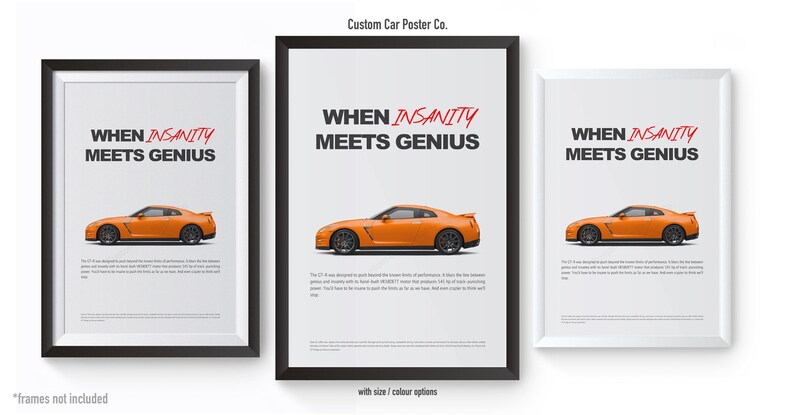 Nissan GT-R R35 (DBA) Print Ad - 