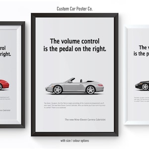 Porsche 997 Poster - Etsy