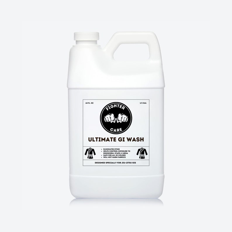 Liquid Laundry Detergent by Fighter Care Ultimate Gi Wash for Jiujitsu