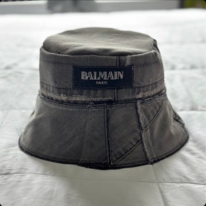 BALMAIN バケットハット Balmain Bucket Hat - Etsy