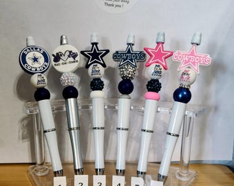 American Football Teams beaded pen