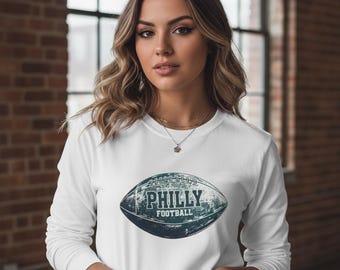 Philadelphia voetbalshirt met lange mouwen | Philadelphia voetbalshirt