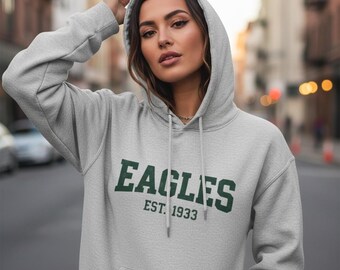 Eagles Unisex Hoodie: Game Day Pullover Sweatshirt