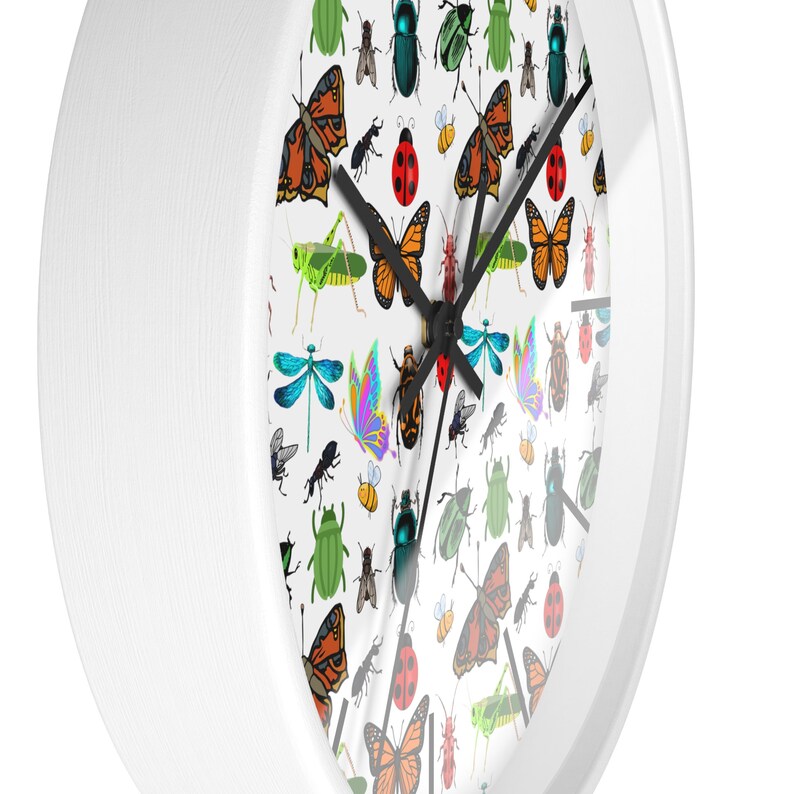 Stick Insect Clock Bug Wall Clock Wall Clock Insects Wall Clock Home Decor Gift House ...