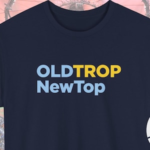Camiseta "Old Trop New Top" — Tampa Bay Baseball — Presente para fãs do Tropicana Field — Rays Up — FRETE GRÁTIS