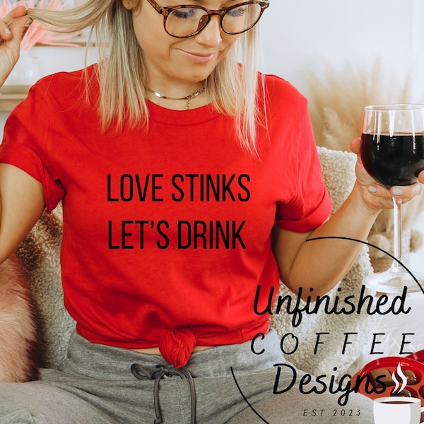 Love stinks lets drink svg, Valentines day svg, anti valentines club svg, funny valentine svg,no thanks cupid svg,digital download SVG & PNG