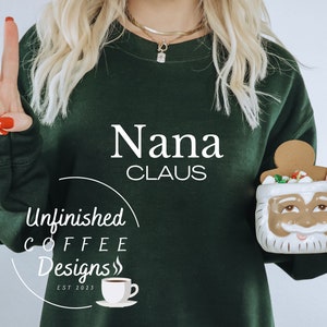 Nana claus SVG PNG/ nana svg/ abuela svg/ nana camisa de Navidad svg/ Navidad svg/ Santa Claus svg/ merry svg/ merry nana svg/ vacaciones svg