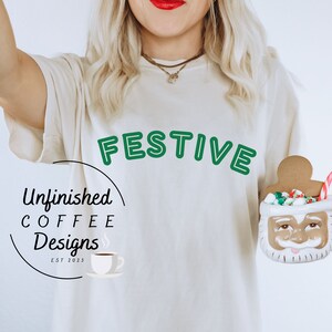Festive svg| merry Christmas svg| christmas vibes svg| festive af svg| merry svg| Christmas svg| holiday svg| digital download SVG & PNG