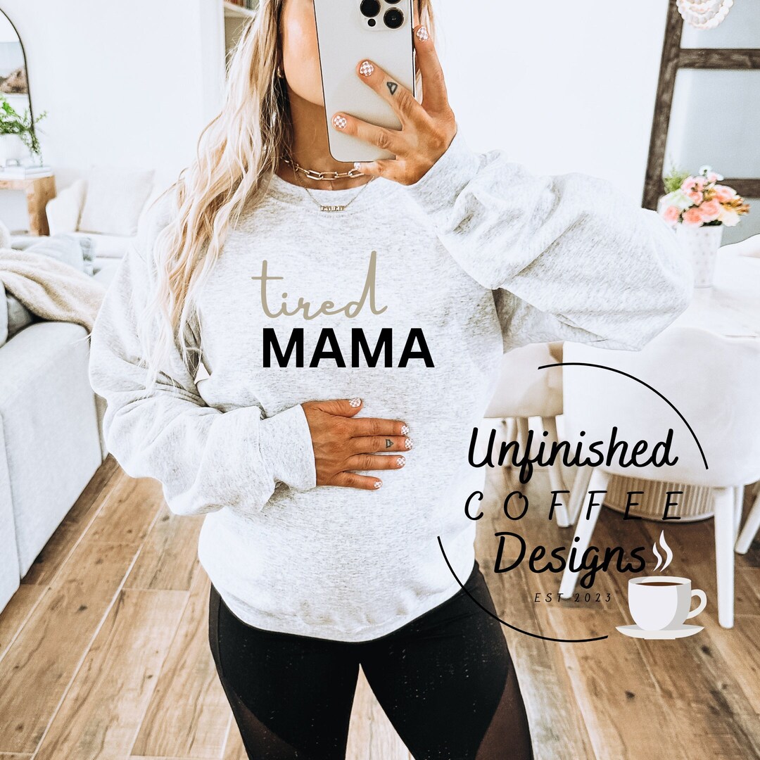 Tired Mama SVG PNG Tired Mama Png Mom Life Svg Mama Pngtired as a ...