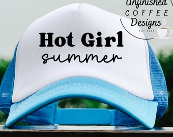 Hot Girl Summer SVG, PNG, Summer Vibes (Digital Download)