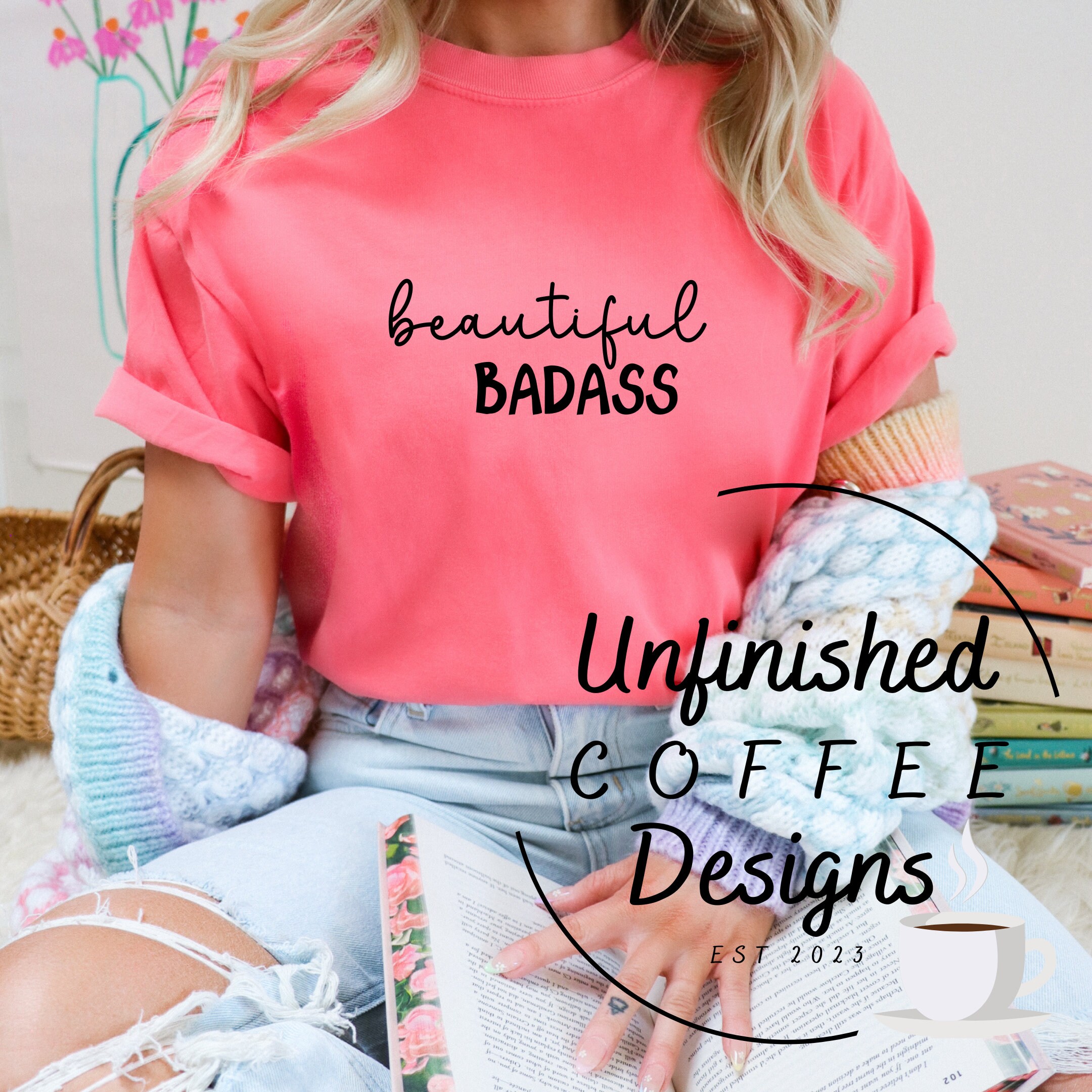 Beautiful Badass SVG, PNG, Women Empowerment (digital Download) - Etsy