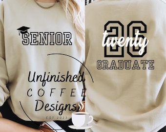 Senior 2026 Graduate SVG, PNG Files (Digital Download)