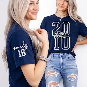 Custom 16th Birthday Sweatshirt – 2010 Edition, Personalized Name & Age, Sweet Sixteen Gift